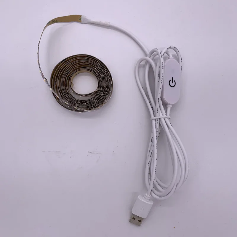 USB 2colors 2m Сенсорный выключатель USB косметические настенные лампы туалетный светильник теплый белый холодный белый Диммируемый зеркальный светильник для туалетного столика Ambi светильник - Цвет абажура: USB 2colors 2m