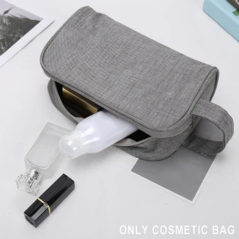 

Women Men Travel Cosmetic Bag Portable Necessaries Multifunction With Handle Organizer Storage Waterproof Case Large Capacity