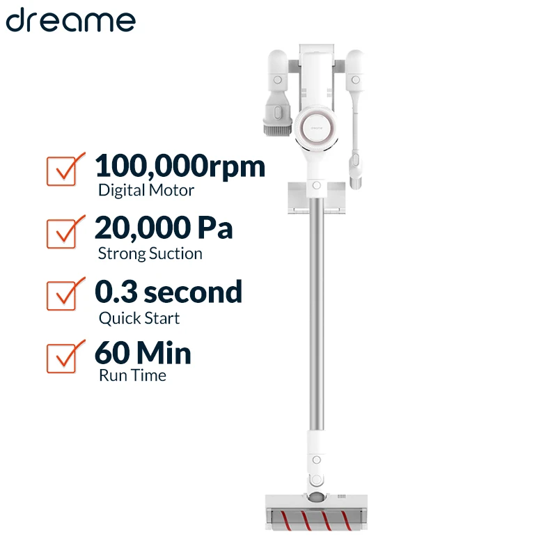 

Dreame V9 Handheld Wireless Vacuum Cleaner 20Kpa Portable Cordless Cyclone Filter Carpet Dust Collector Carpet Sweep vacuum