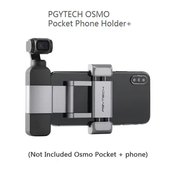 

DJI PGYTECH Osmo Pocket Phone Holder+ Effectively fixes Osmo Pocket to a smartphone Folding design quick release brand new