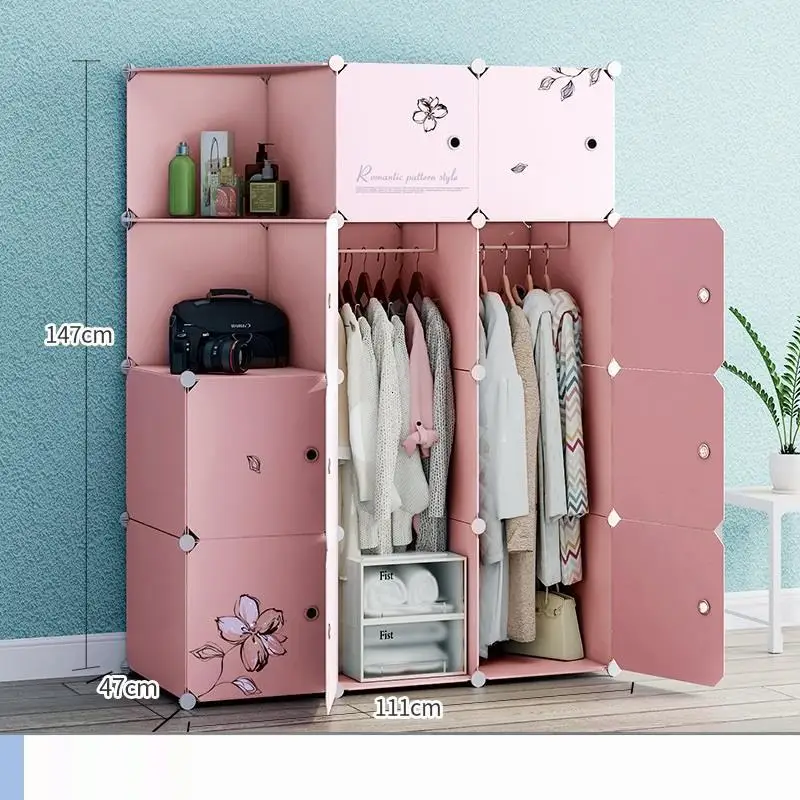 Armario Tela Kleiderschrank, комод для спальни Garderobe Moveis Mueble De Dormitorio Guarda Roupa, мебель для спальни, шкаф - Цвет: Number 39