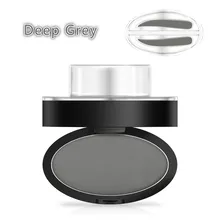 Daralis, 5,5 г, темно-серый, быстрый макияж, для бровей, порошковый уплотнитель, палитра, водонепроницаемый штамп для бровей, долговечный, натуральная форма, штамп для бровей