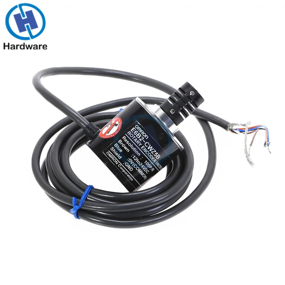 E6B2CWZ5B OMRON ABZ 3-фазный энкодер E6B2-CWZ5B 2500 2000 1800 1024 1000 600 500 400 360 200 100 60 40 30 20 P/R DC12-24V