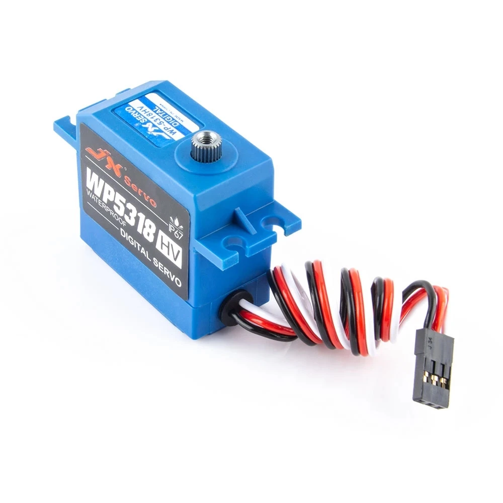 

JX servo WP5818HV 18KG 8.4V IP67 Waterproof Metal Gear Servo1/8 1/10 RC car boat Buggy Crawler TRX-4 baja SCX10 D90 SW0231MG