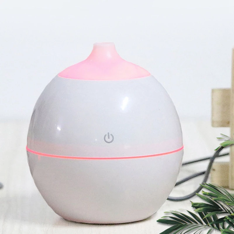 Top Deals New 130Ml Usb Mini Ultrasonic Air Humidifier Diffusers Aromatherapy Essential Oil Diffuser Humidifier for Home Office