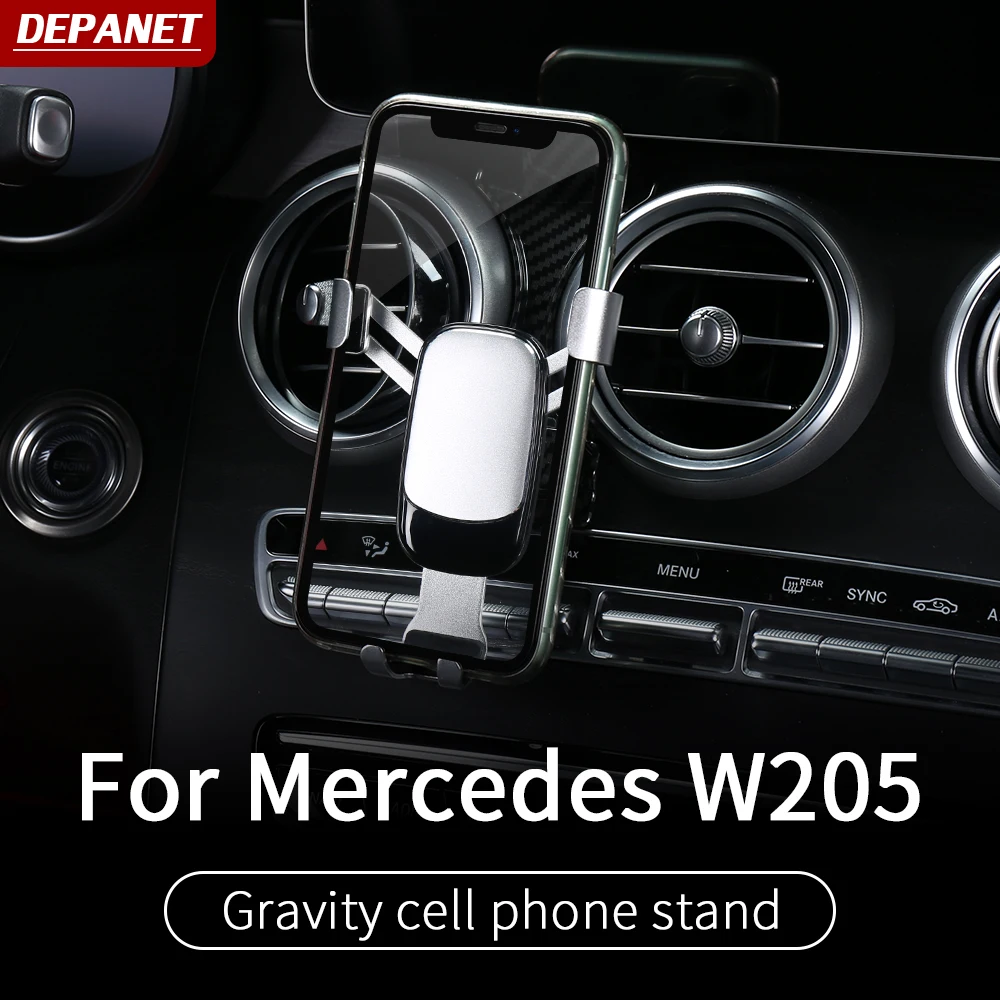 Автомобильный держатель для телефона ForMercedes w205 amg c200 c260 c300 glc x253 coupe mercedes c class