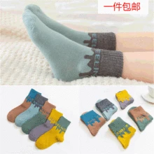 Новые хлопковые носки на осень и зиму детские носки с медведями