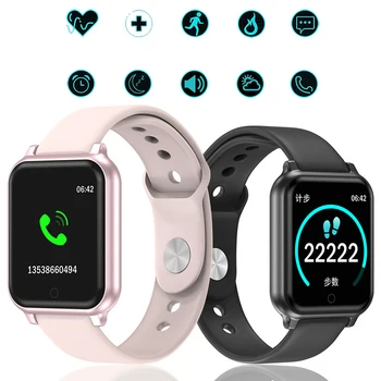 

Ultra-thin Smart Band Blood Pressure Measurement Pedometer Fitness Tracker Watch Bracelet Women Men Waterproof For Android Ios