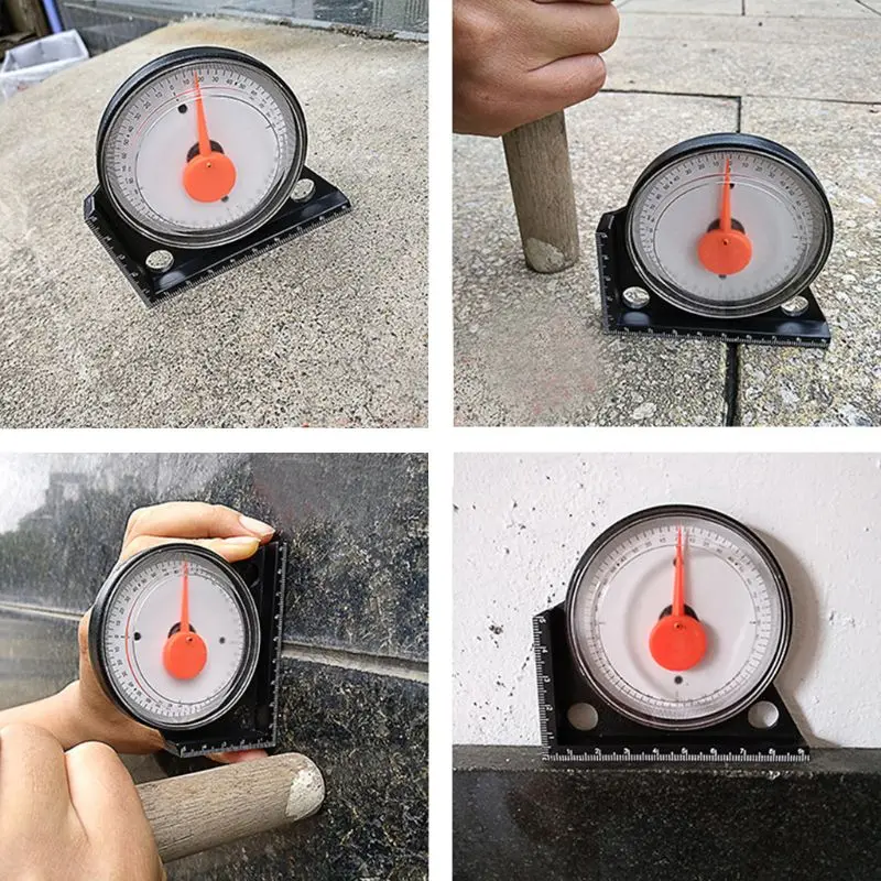 

Drop Shipping Slope Inclinometer Protractor Angle Finder Tilt Level Meter Clinometer Gauge With Magnetic Base