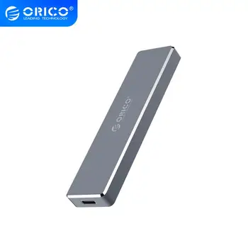 

ORICO M.2 SSD Enclosure 10Gbps Support UASP Protocol USB3.1 Gen2 Type-C Mini SSD Case Clip/Push-open Type With Type-C to C Cable