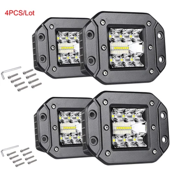 

4PCS/Lot 5 Inch Offroad LED Work Light Bar Flood Truck SUV ATV Tractor Driving Fog Lamp LED Light Bar