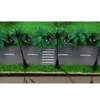 HO N Scale Model Railway Train Lamp Street 12V Led Lights Miniature For Garden Scenery Lanterns Retro landscape 4