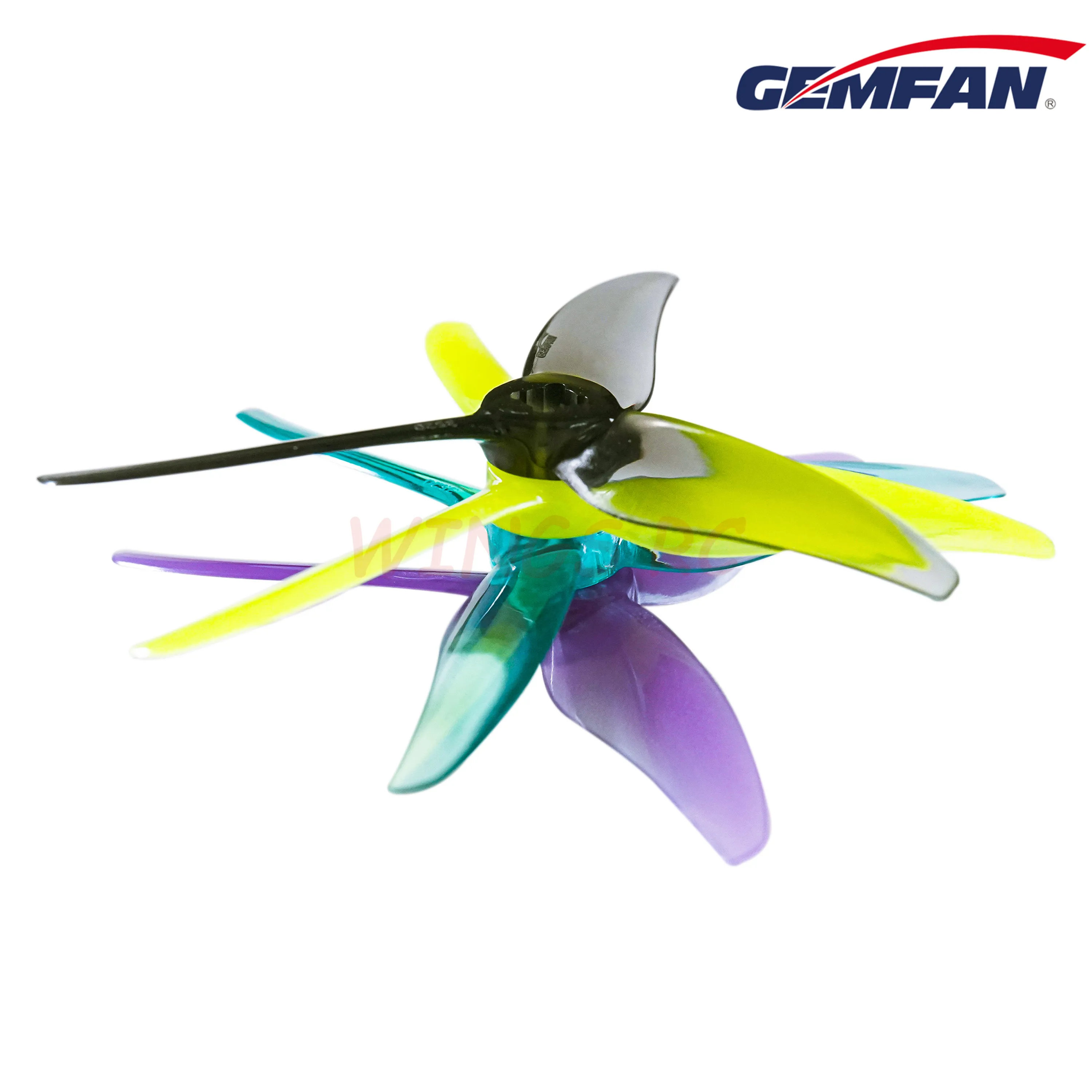 รูปสินค้า ใบพัดโดรนแข่ง Gemfan 3.5x2x3 3ใบพัด สำหรับ Toothpick 2204 CW/CCW 2คู่