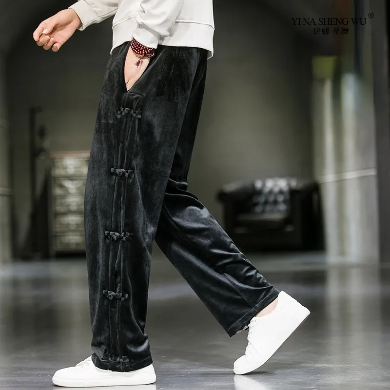 Dolce & Gabbana velvet skinny fit pants men - Glamood Outlet-bdsngoinhaviet.com.vn