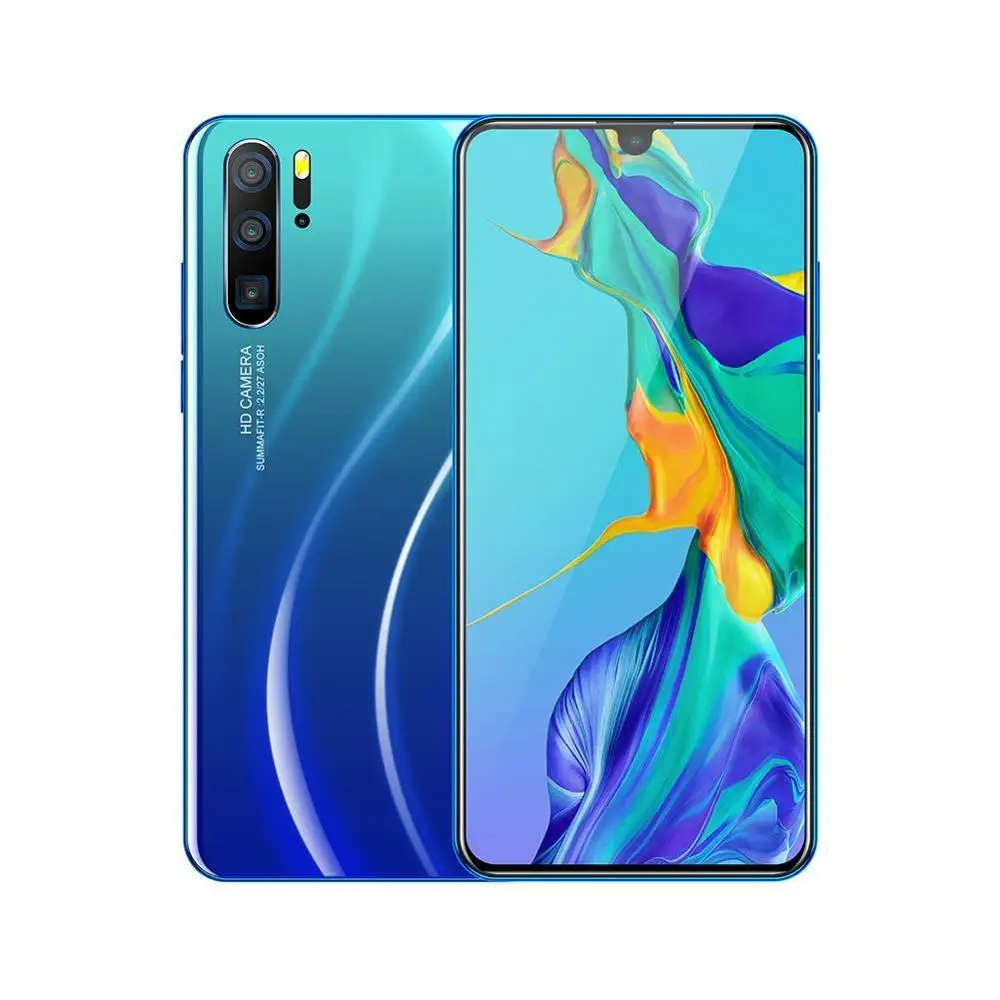 

1GRAM+16GROM Smartphone P35 Pro Quad Core Cell Phones 6.3" WaterDrop Screen Andriod Mobile Phone 13MP 2SIM Face ID