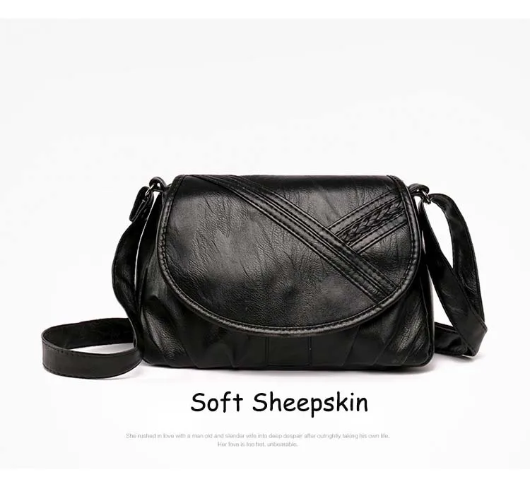 sheepskin 5 Ретро сумка женская сумка мягкая овчина сумка на плечо 14 узоров для мам Большая вместительная сумка несколько карманов PU Сумка Регулируемая женская сумка - Цвет: sheepskin 5