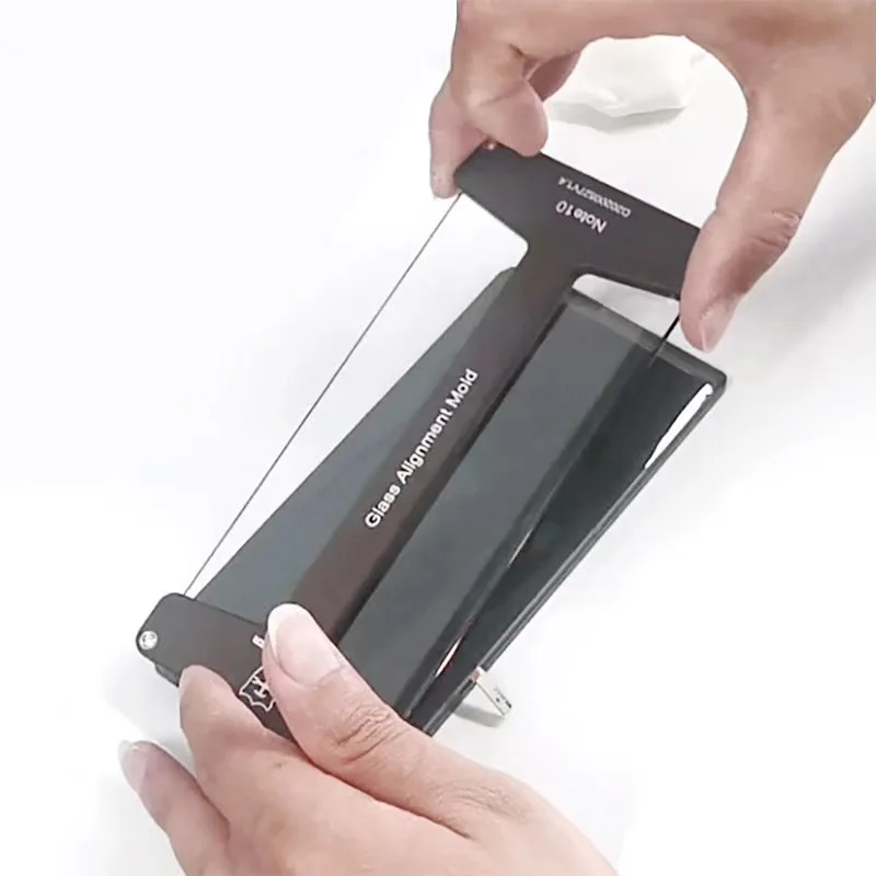 Рамка для экрана OCAMASTER выравнивание ламинирование форма Samsung Huawei One Plus Edge Series