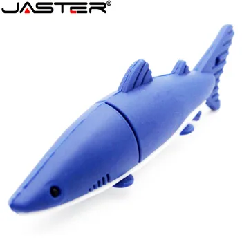 

JASTER 64GB 3 colour Cool blue gy black shark model usb flash drive USB 2.0 4GB 8GB 16GB 32GB pendrive stick
