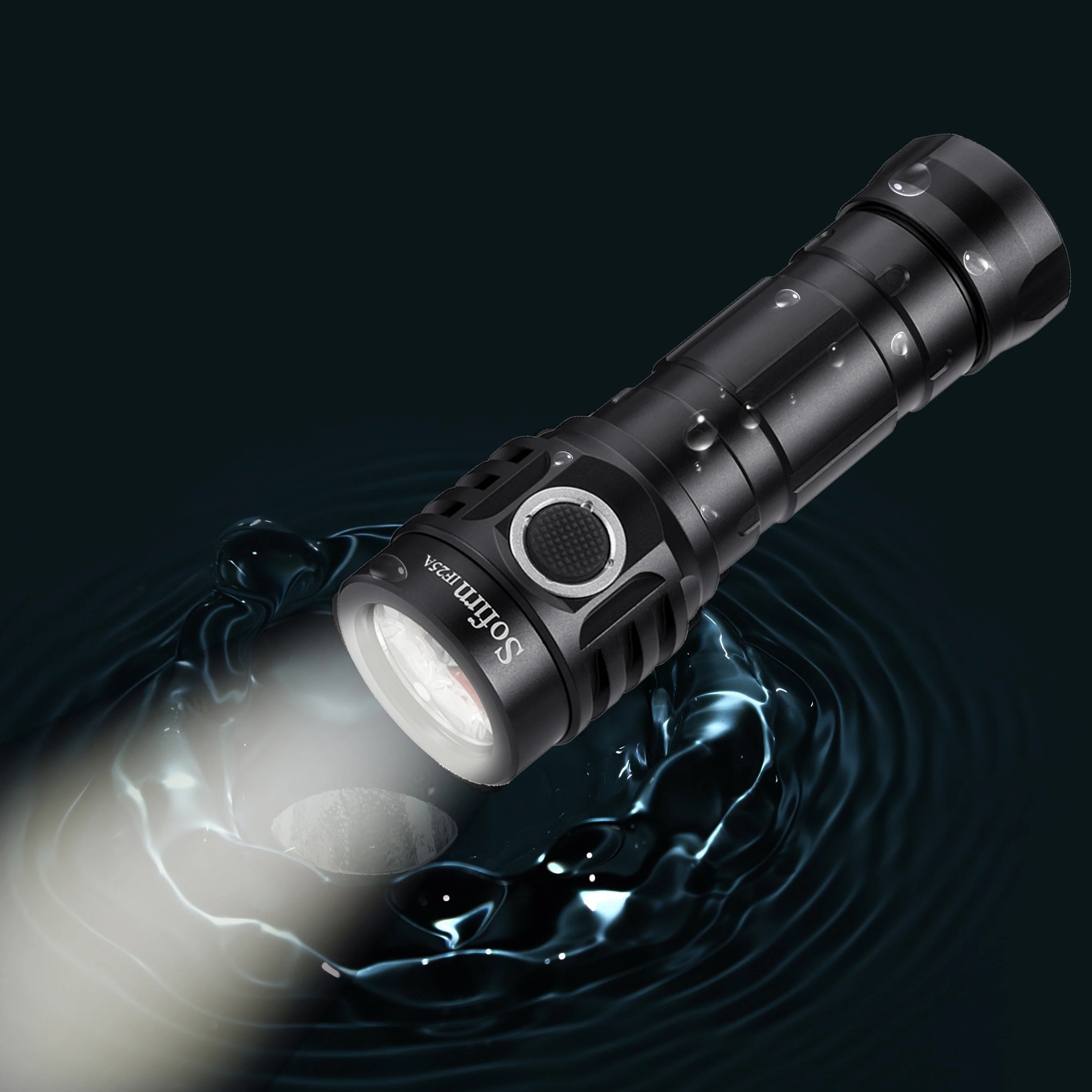 Sofirn IF25A BLF Anduril Powerful USB C Rechargeable LED flashlight 21700 Lamp 4000lm 4*SST20 Torch with TIR Optics