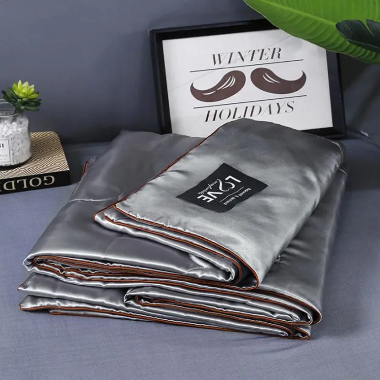 

Summer New Style Tencel Airable Cover Viscose Was Solid Color Summer Blanket Single Double Hot Selling Blanket Gift Quilt
