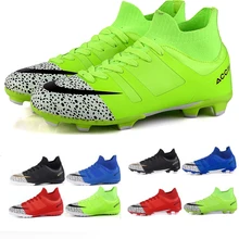 Новые мужские футбольные бутсы для мальчиков, уличные футбольные бутсы, футбольные бутсы, Молодежные тренировочные кроссовки, спортивная обувь, размер 36-45