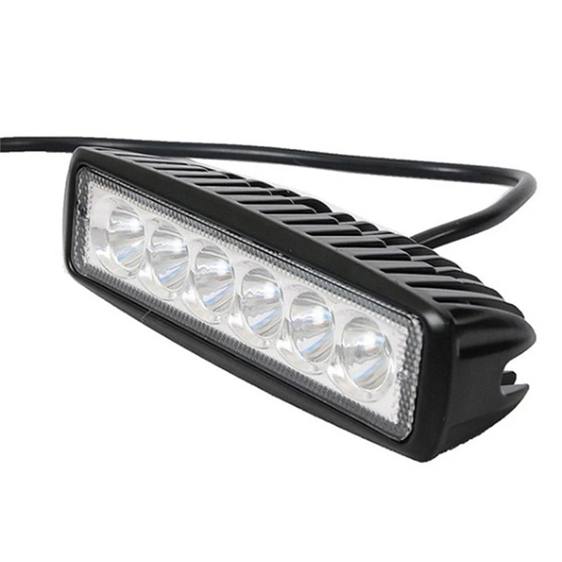 18w DRL LED 스팟 플러드 라이트 작업등, 6000k Led 작업등, 4WD UTE SUV 트럭, 1 개