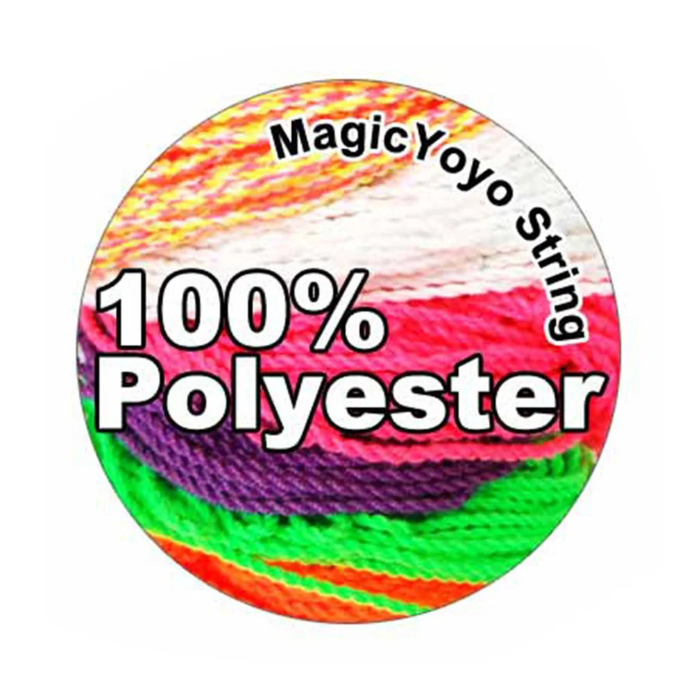 25Pcs/Pack Magicyoyo 100% Polyester Professional Yoyo Strings For Responsive And Unresponsive Yoyo Ball Rope String Random Color images - 6