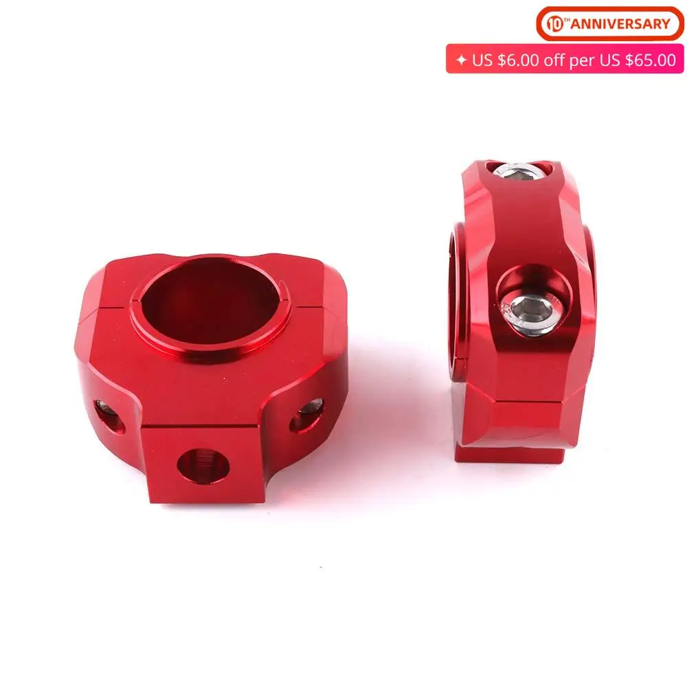Универсальный 28 мм 6 жир Ручка Бар Руль Riser Bars для Kawasaki Yamaha KTM Honda BMW Benelli Aprilia CNC Мото