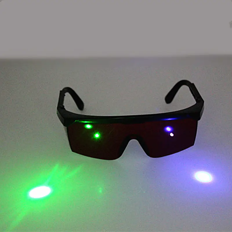 Зеленые лазерные фиолетовые синие лазерные защитные очки 190нм-1200нм сварочные лазерные IPL очки для защиты красоты защитные очки для глаз