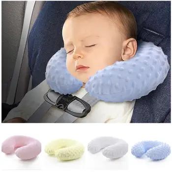 

Kuulee Inflatable Baby Head Protection Pillow U-shape Infant Stroller Car Seat Travel Headrest baby pillow 6~24 months old