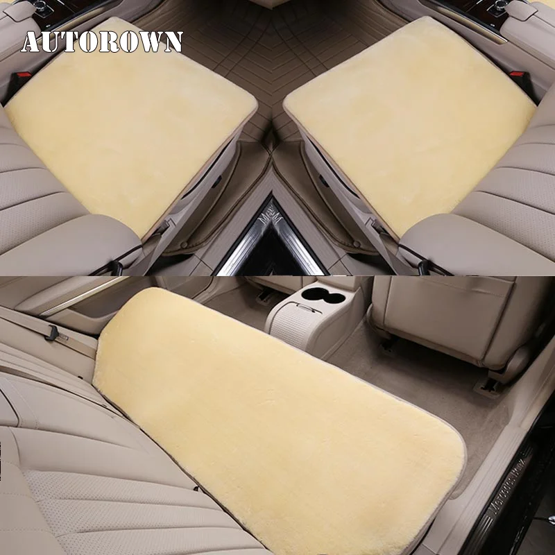 Чехлы для автомобильных сидений AUTOROWN чехлы из искусственного меха осенне
