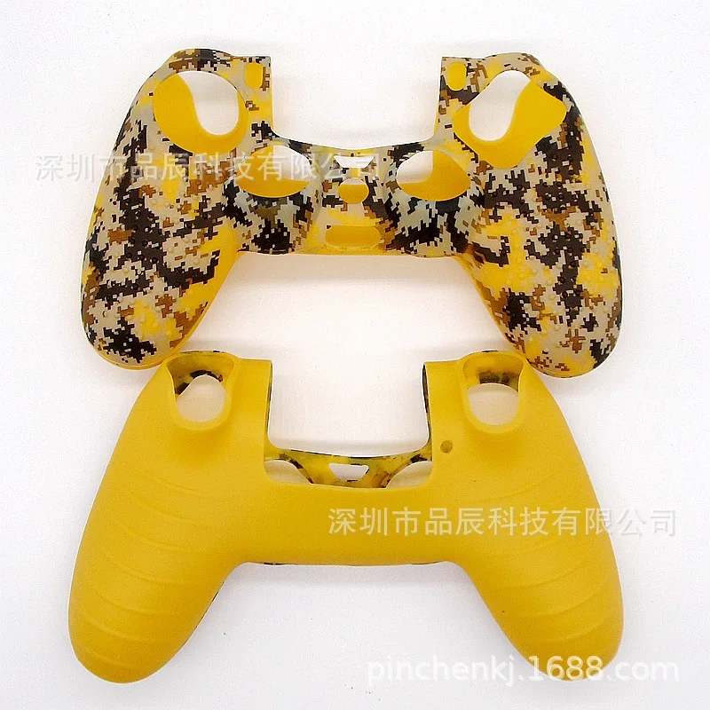 PS4 ручка силиконовый чехол PS4 с Bump Защитный Чехол камуфляж PS4 Slim Pro Digital Small Square Points