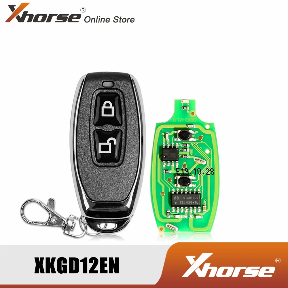 Xhorse XKGD12EN проводной дистанционный ключ для гаражной двери английская версия| |