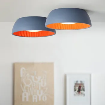 

Nordic Light Creative Restaurant Bedroom LED Ceiling Lights Modern Simple Circular Ceiling Lamp Lamps for Living Room