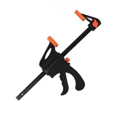 Jeu de pinces à barre F pour le travail du bois, 1 pièce, jeu de clips durs et rapides, libération du cliquet, Gadget de bricolage, outil à main de menuiserie 