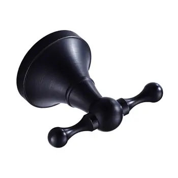 

Modern Round Wall Mounted Door Brass Hook Shower Robe Towel Coat Holder Hanger 53CB