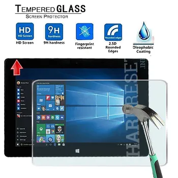 

For MEDIACOM WinPad X121 10.1" -Premium Tablet 9H Tempered Glass Screen Protector Film Protector Guard Cover