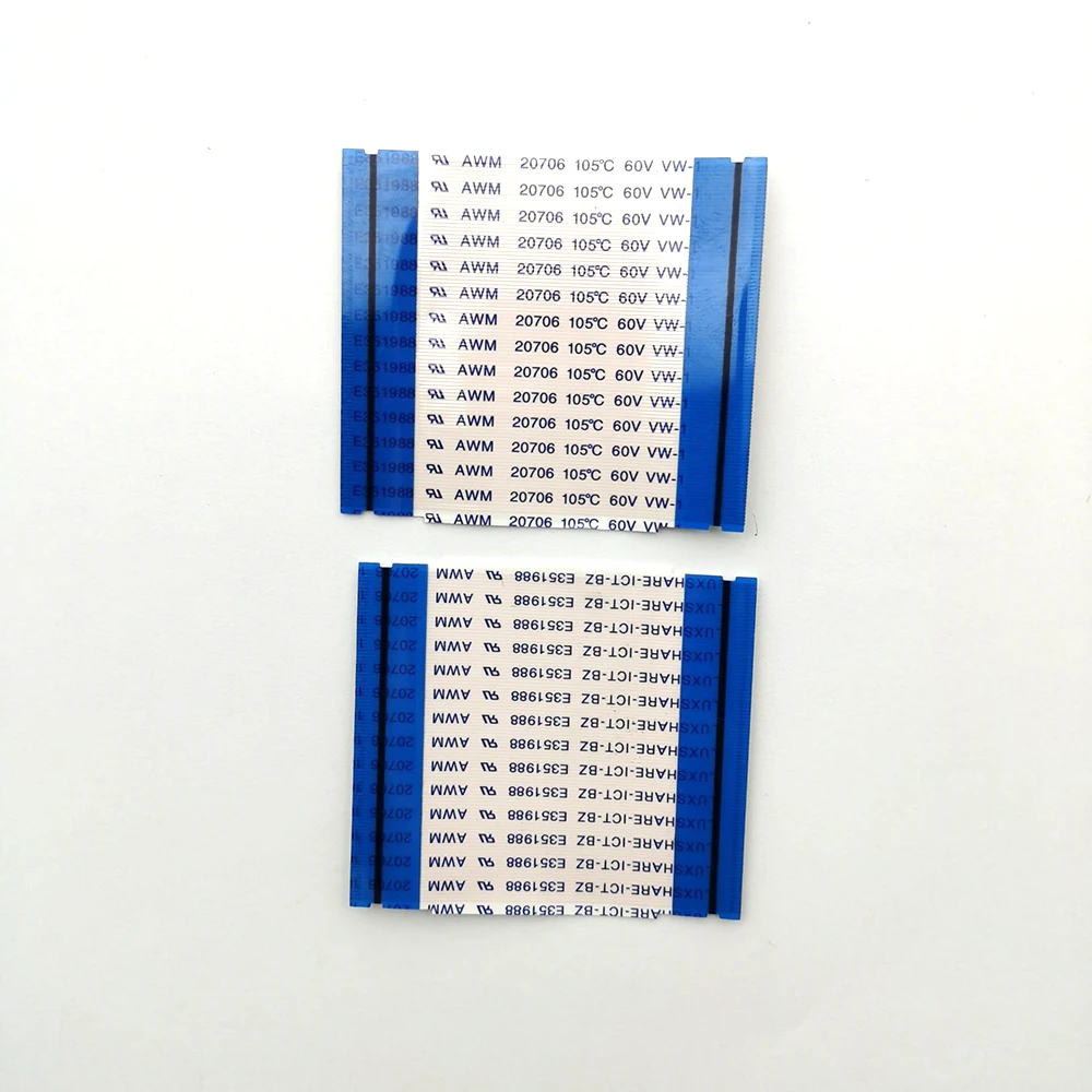 96Pin Flex Cable for T-CON Board 6cmX5cm Without Lock Ribbon Cable Flexible Cables TV Logic Board Connector LCD Screen TV Flex flex cables