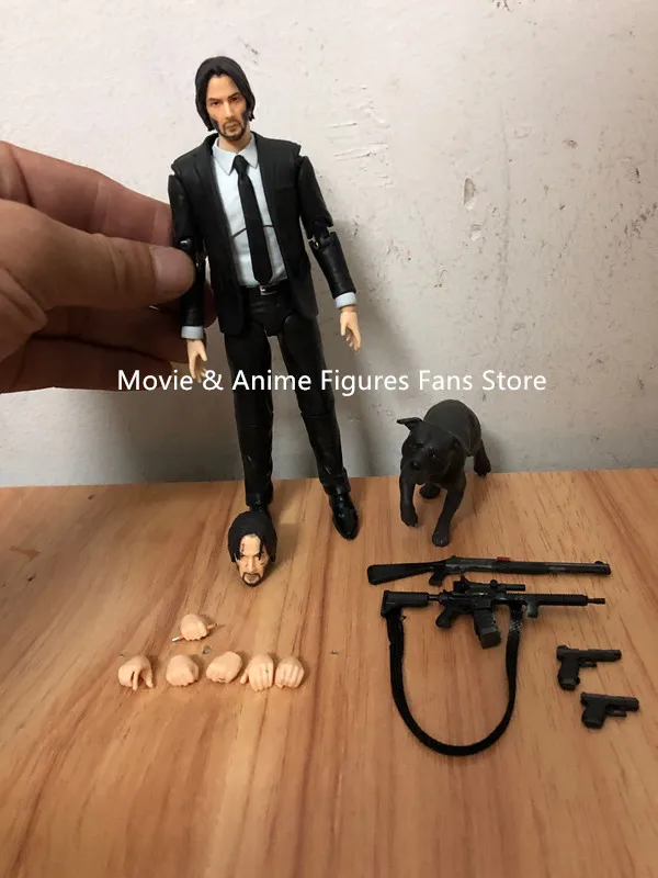 Details about   John Wick Action Figure 15cm PVC Collectible Model Movie & Game New Toy For Kids 