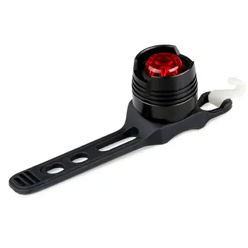 

Aluminum Alloy Ruby Tail Light Waterproof Helmet Light Safety Warning Light Mountain Bike Bicycle Accessories