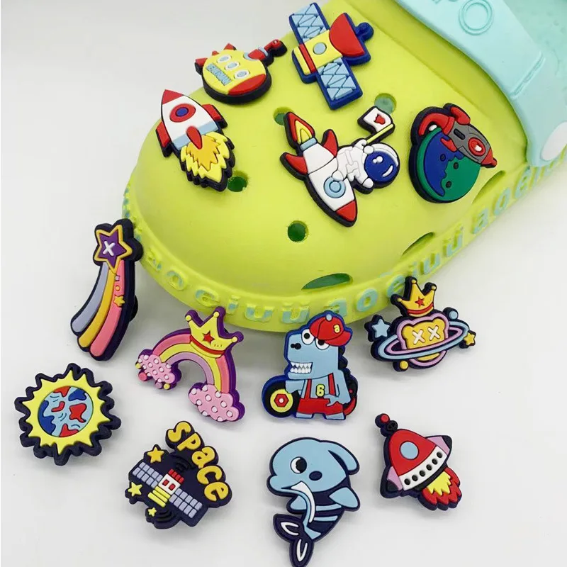 Shoe Charms Shoe Decorations Shoelace Buckles Single Piece Shoe Decoration Buckle Charms Accessories bag DIY Combination for Sandal Clog Bracelets Kids Boy Girl Friend Gifts