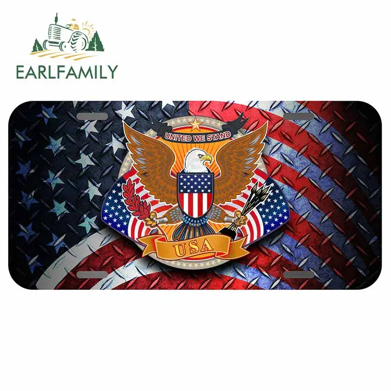 EARLFAMILY 13 см x 6 7 для США автомобильные наклейки водонепроницаемые устойчивые к