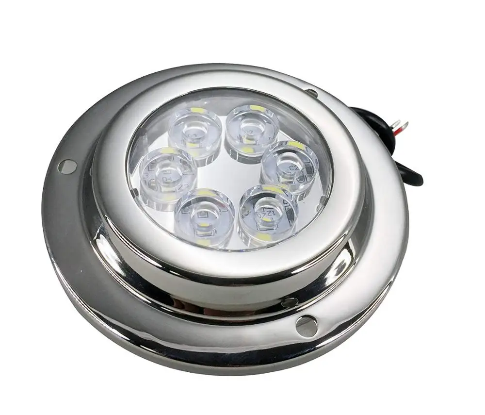 Морской лод, светодиодный, синий, 6x2 W подводный светильник 10-30V IP68 316 из нержавеющей стали