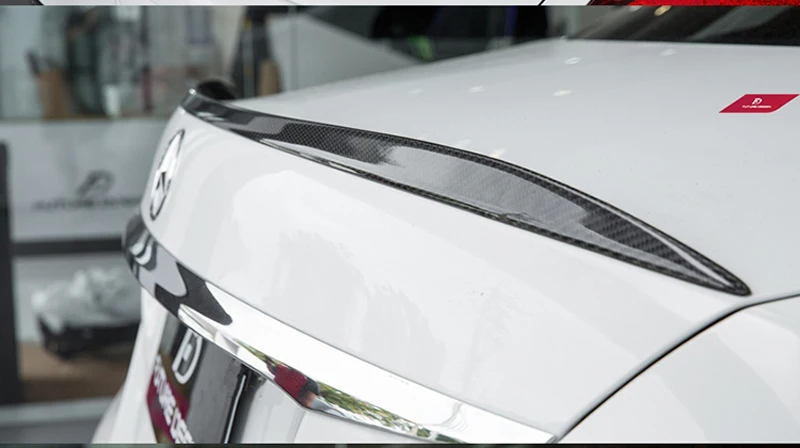 Спойлер для Mercedes W213 E Class 4 седан E200 E220 E250 E300 задний спойлер на багажник из