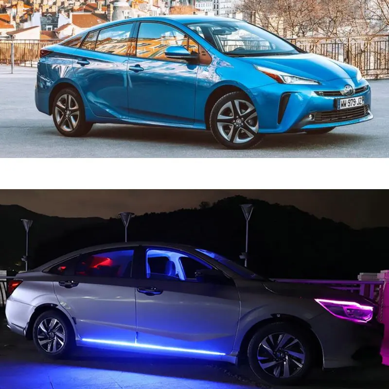 

Remote Car Door Decorative Mood Lighting For Toyota Prius Verso Yaris 4 RUNNER AYGO chr gt86 mirai mr2