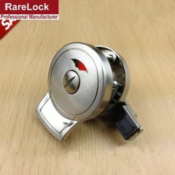 

Rarelock Toilet WC Door Lock Stainless Indication School Gym Airport Office Building Locks Hardware LK1004 ff