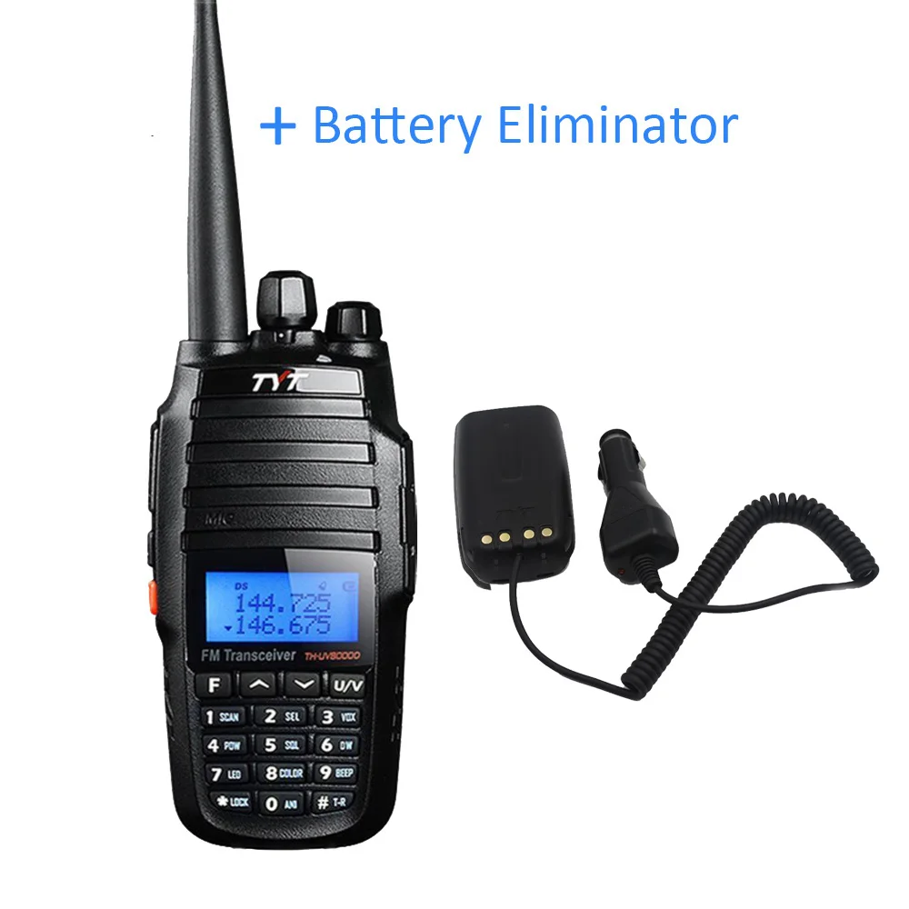 TYT TH-UV8000D рация 10 км VHF 136-174 МГц UHF 400-520 МГц двухдиапазонный портативный радиолюбительский fm-приемопередатчик двухстороннее радио - Цвет: Add Eliminator