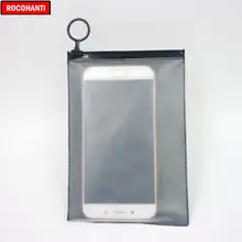 1000X заказной напечатанный матовый черный мешок из пвх на застежке пластиковые непрозрачные молнии сумки для бикини Купальники телефон упаковка для покупок