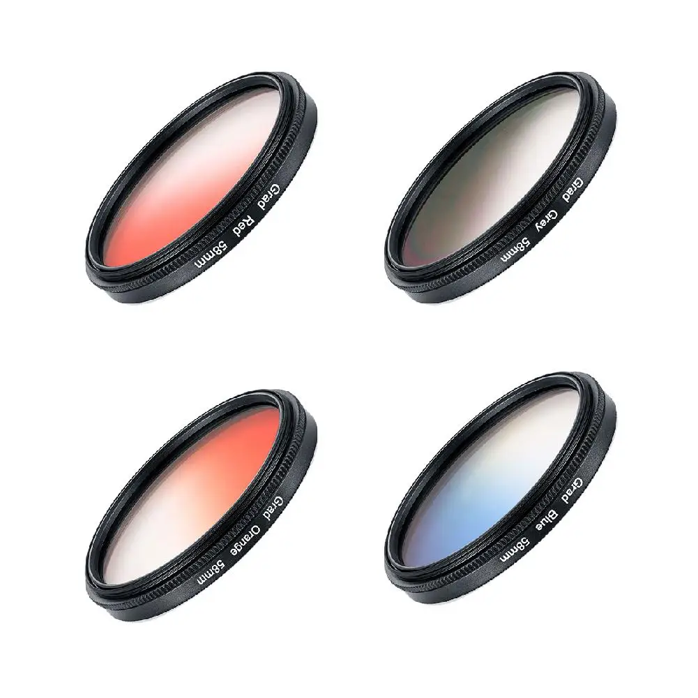 FLD UV MC Grad круглый градиентный фильтр 52 мм 58 67 55 77 для Nikon Canon EOS 7D 5D 6D 50D 60D 600D d5200 d3300