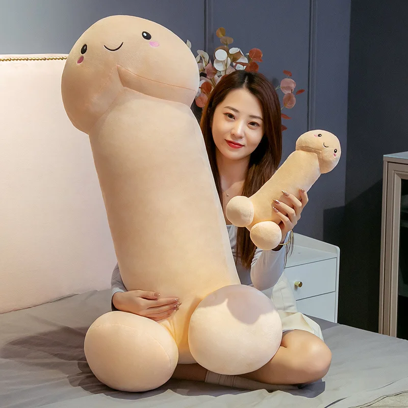 Simulation Boy Dick Trick Penis Plush Toy Plushie Real-life Penis Plush Hug Pillow Stuffed Sexy Interesting Gifts For Girlfriend images - 6